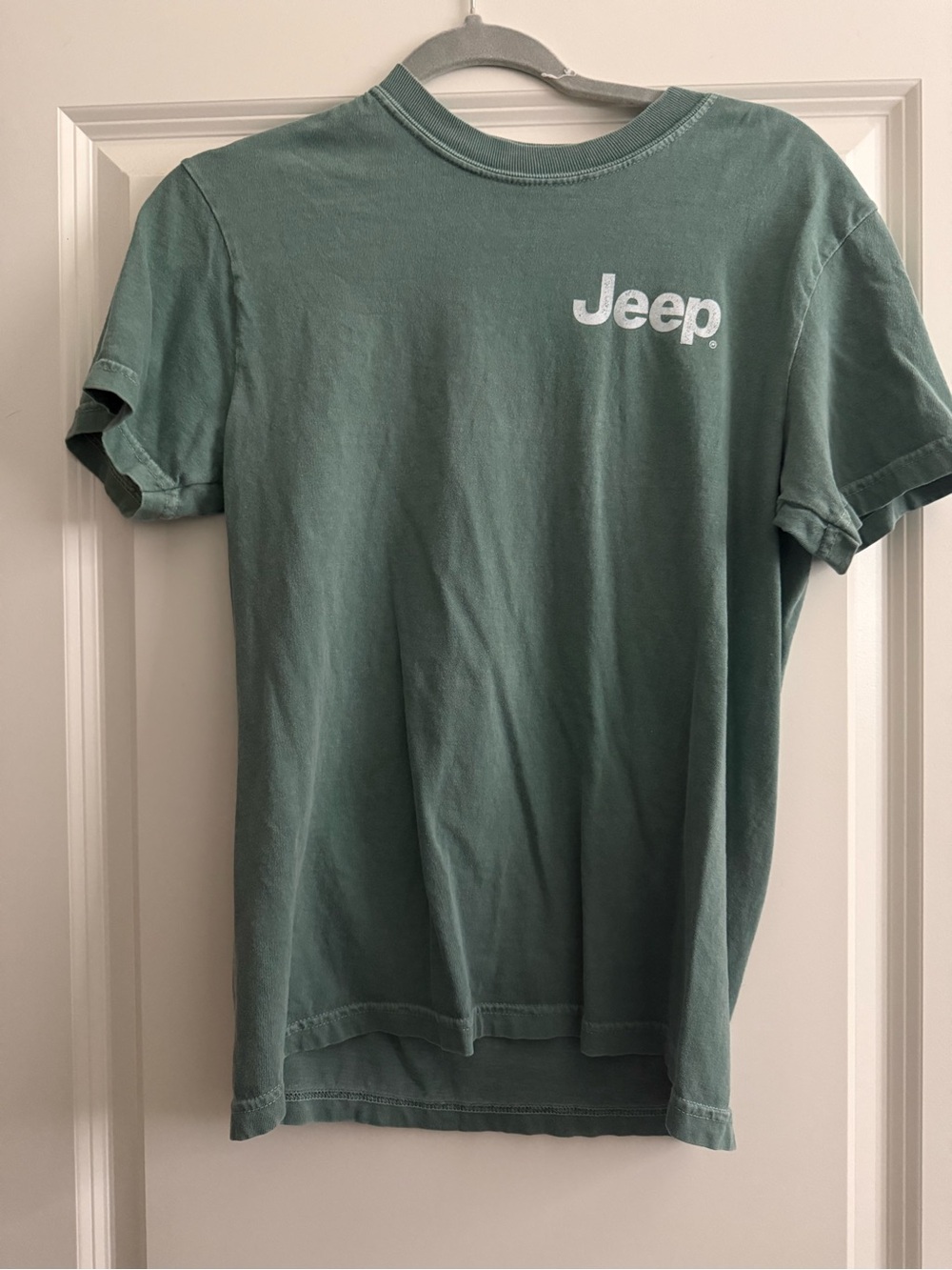 Jeep WomensShort-Sleeve Logo T-Shirt — Green
